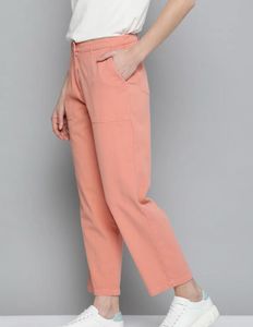 Peach Cargo Pants