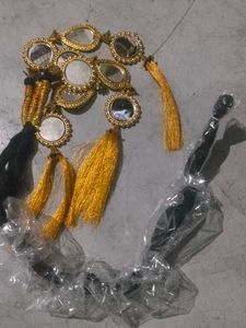 Decorative Hair Accessory with Mirrors