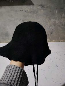 Cute Black Bucket Hat