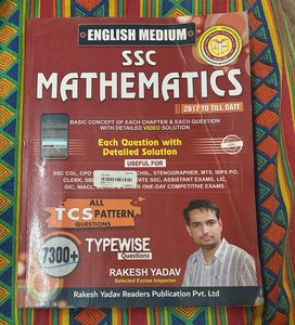 SSC Mathematics by Rakesh Yadav