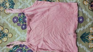 Pink Ribbed Tank Top