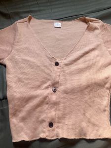 Pink Button-Down Top - FREE SHIPPING!!