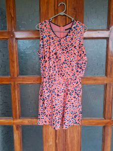 Sisley Chic Leopard Print Dress