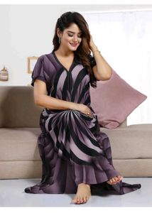 Stylish Printed Nightgown for Women