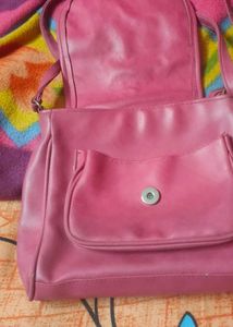 Pink Crossbody Bag