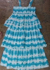 Tiered Tie-Dye Summer Dress
