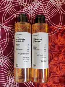 Brillare Natural Rosemary Shampoo (2 Bottles)