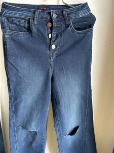 ribbed denim