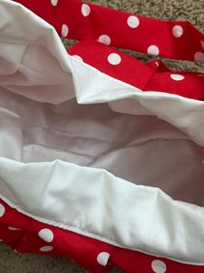 Cute Red Polka Dot Handbag