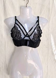 I. Lace & Strappy Bralette