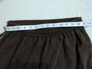 IetsFrans Brown Baggy Fit Sweatpants ( unisex )