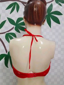 (400)Festive Christmas Bralette Top