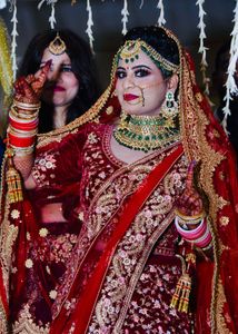 Red Bridal Lehenga Choli