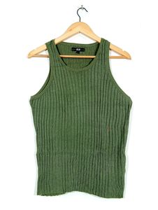 Dark Green Tank Top (Women)