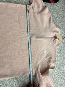 The North Face Pink 1/4 Zip Fleece Pullover