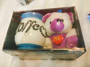 1 Cute Teddy Bear &amp; Mug Gift Set