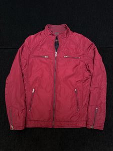 Stylish Men's Red Casual Jacket