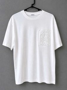 Loewe White Anagram Pocket T-Shirt