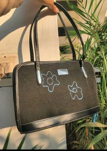 Stylish Black Tote Bag