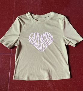 Light Green "Caramel Macchiato" Graphic Tee