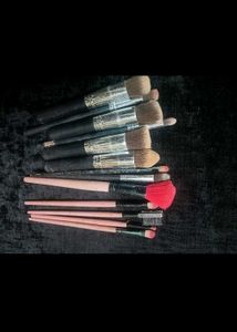 Set of Makeup Brushes