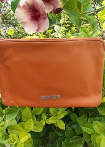 Caprese Tan Faux Leather Sling Bag