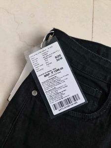 Classic Black Denim Jeans