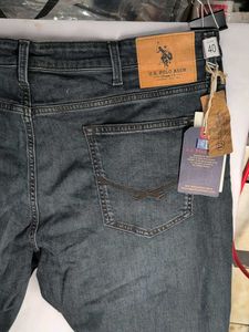 U.S. POLO ASSN.Henry Cropped Fit Blue Jeans