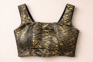 Elegant Brocade handmade Blouse