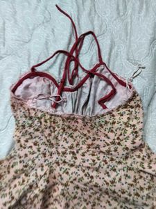 Floral Halter Neck Cami Top