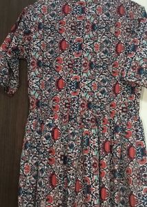 Floral Print Midi Dress