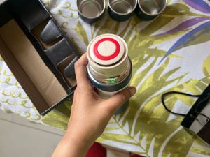 Insulated Flask Set with Cups