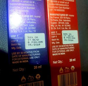 FREED Perfume Set - Smokin' Hot &amp; Queen Energy