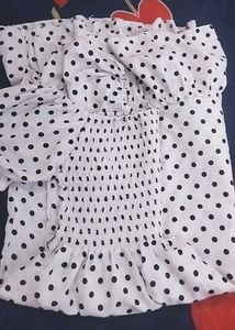 Chic Polka Dot Maxi Dress