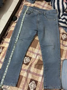 Light Wash Denim Jeans