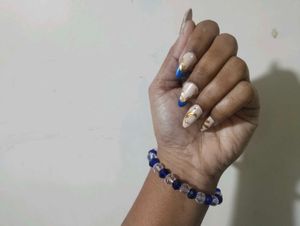 Bead and stone bracelet clearance sale