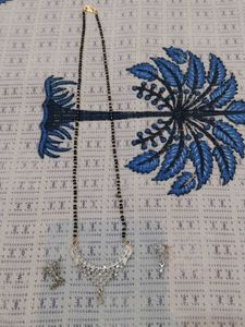 Elegant Mangalsutra with Earrings