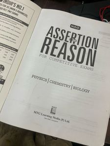 Assertion &amp; Reason for Competitive Exams