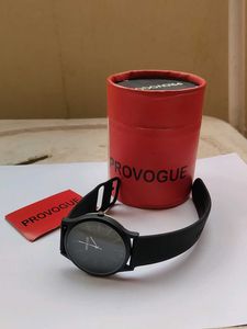 Stylish Black Provogue Wristwatch