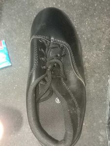 Classic Black Lace-Up Shoes
