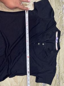 Black Henley T-Shirt