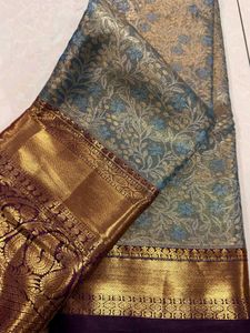no bargain fixed Elegant kanchipuram Saree