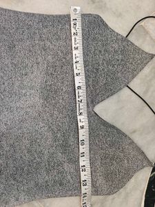 H&amp;M Sparkly Silver Mini Dress