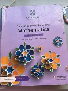 Cambridge Lower Secondary Mathematics Workbook 8