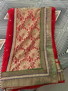 Beautiful Red Sarees Designer Collection