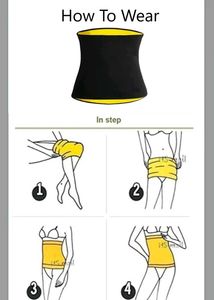 Tummy Shaper for Women &amp; Men Sweat Slim Belt