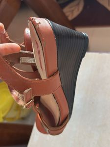 Bata Women's Brown Strappy Heels