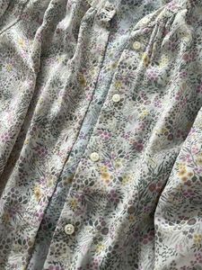 Chic Floral Print Button-Up Blouse