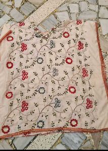 20. Embroidered Kaftan kurta with Pants Set