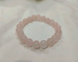 Rose Quartz Beaded Bracelet